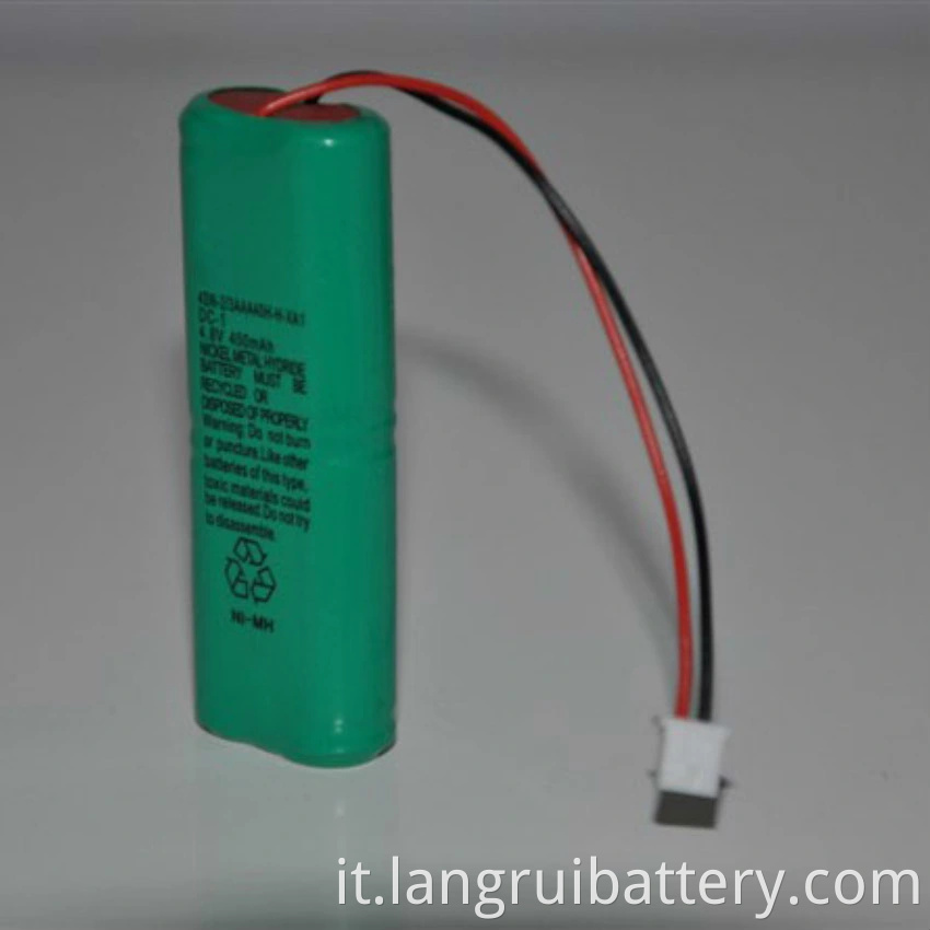 Ni-MH AAA*3 3.6V 800Mah La batteria può essere personalizzata